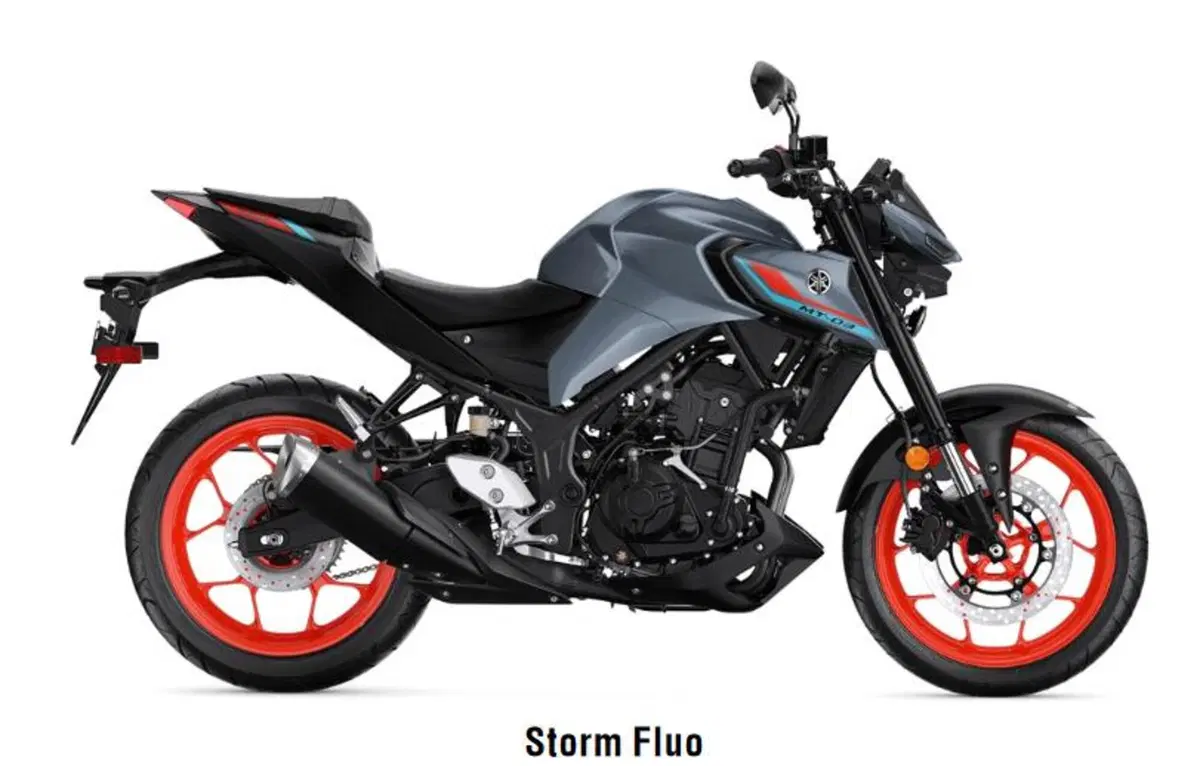 Yamaha MT-03: nuove colorazioni per il mercato U.S.