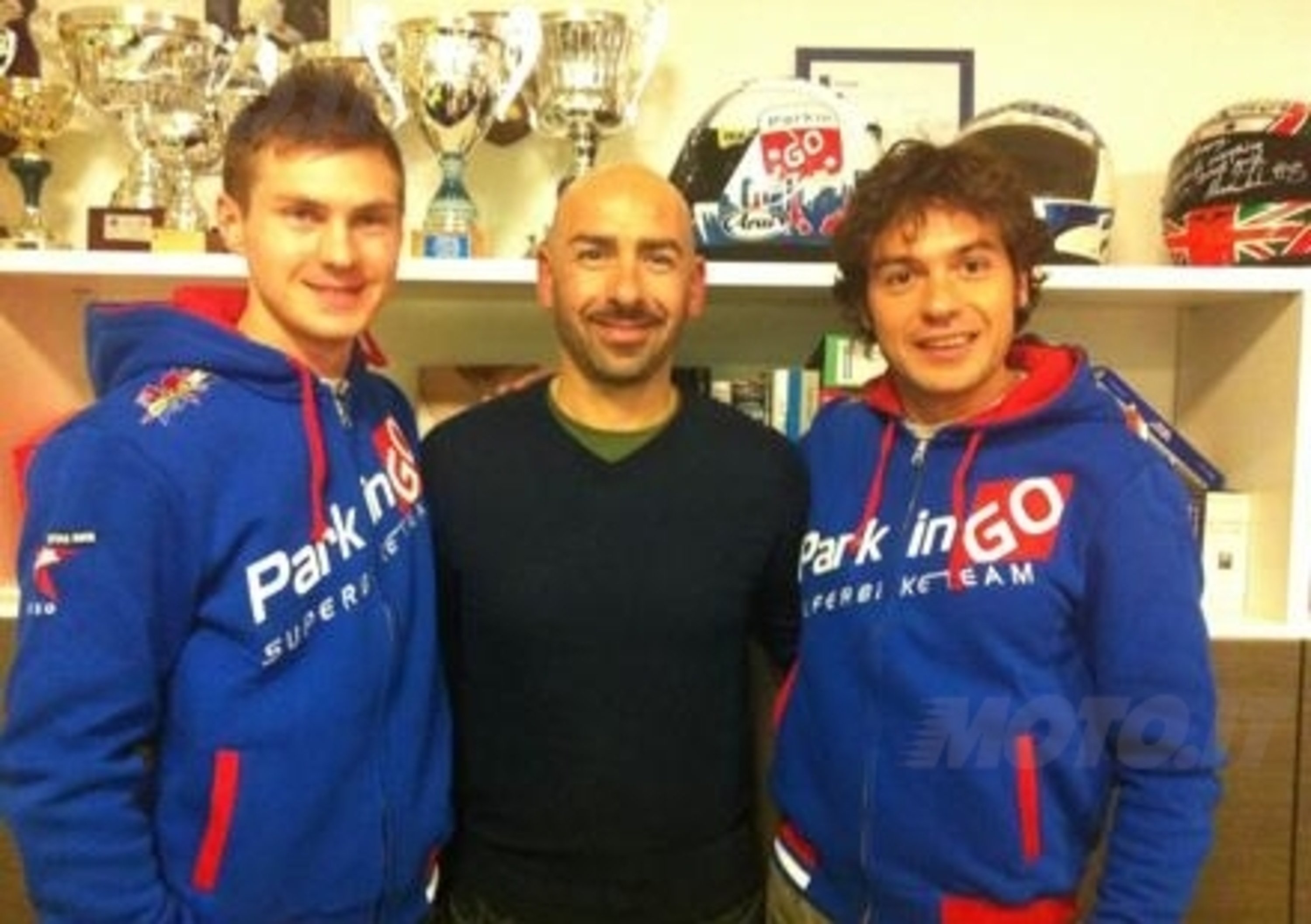 Roberto Rolfo e Christian Iddon in sella alle MV Agusta del team ParkinGO