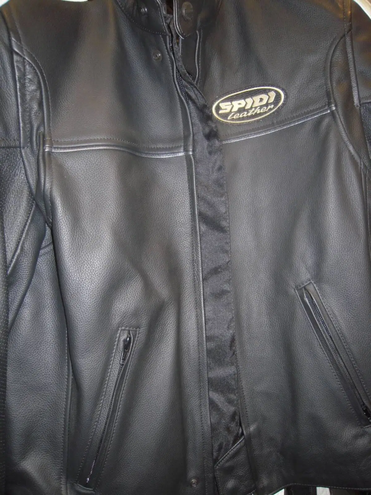 GIACCA MOTO IN PELLE UNISEX SPIDI (4)