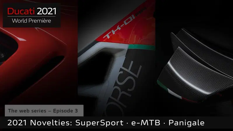 Ducati World Premiere 2021: SuperSport, Panigale ed E-MTB