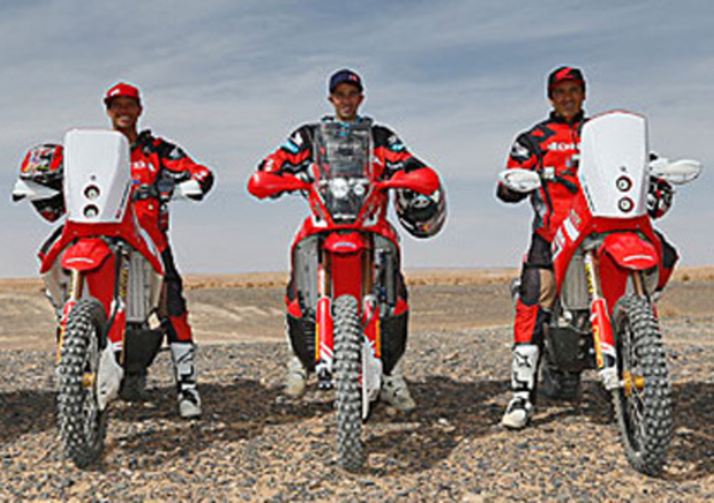 Team Honda Dakar rivoluzionato dagli infortuni