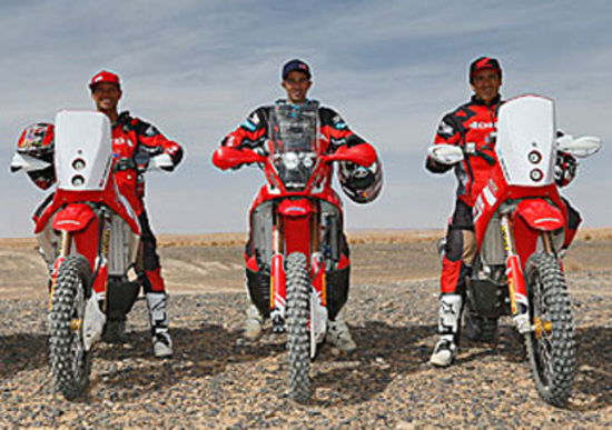 Team Honda Dakar rivoluzionato dagli infortuni