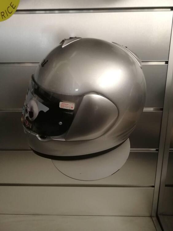 CASCO IN FIBRA ARAI CONDOR W/PINLOCK SILVER (2)