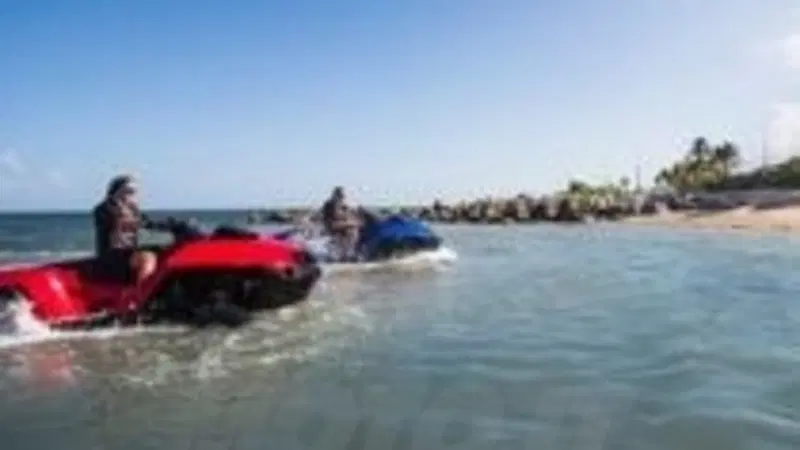 Gibbs Quadski: Il quad che si trasforma in moto d&rsquo;acqua  