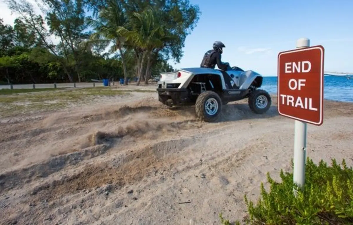 Gibbs Quadski: Il quad che si trasforma in moto d’acqua   (2)