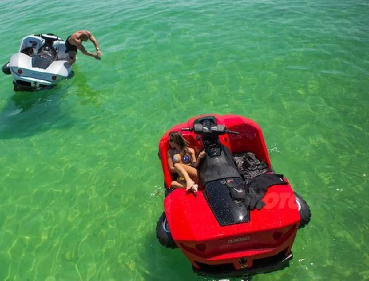 Gibbs Quadski: Il quad che si trasforma in moto d’acqua   (6)