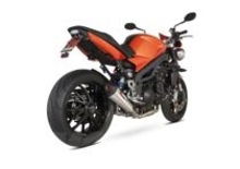 Scorpion: silenziatore singolo Serket Taper per Triumph Speed Triple 1050