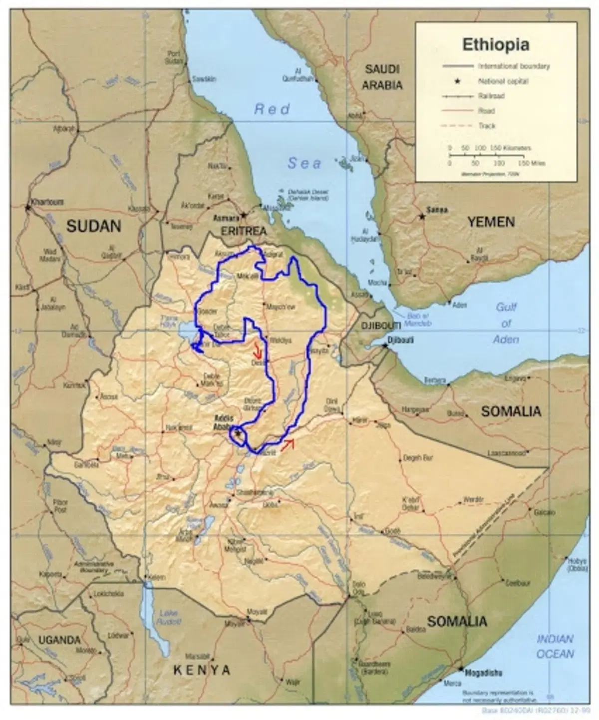 Viaggi in moto. Raid in Etiopia (2)