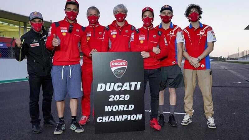 MotoGP 2020, dopo 13 anni il titolo costruttori torna in Ducati