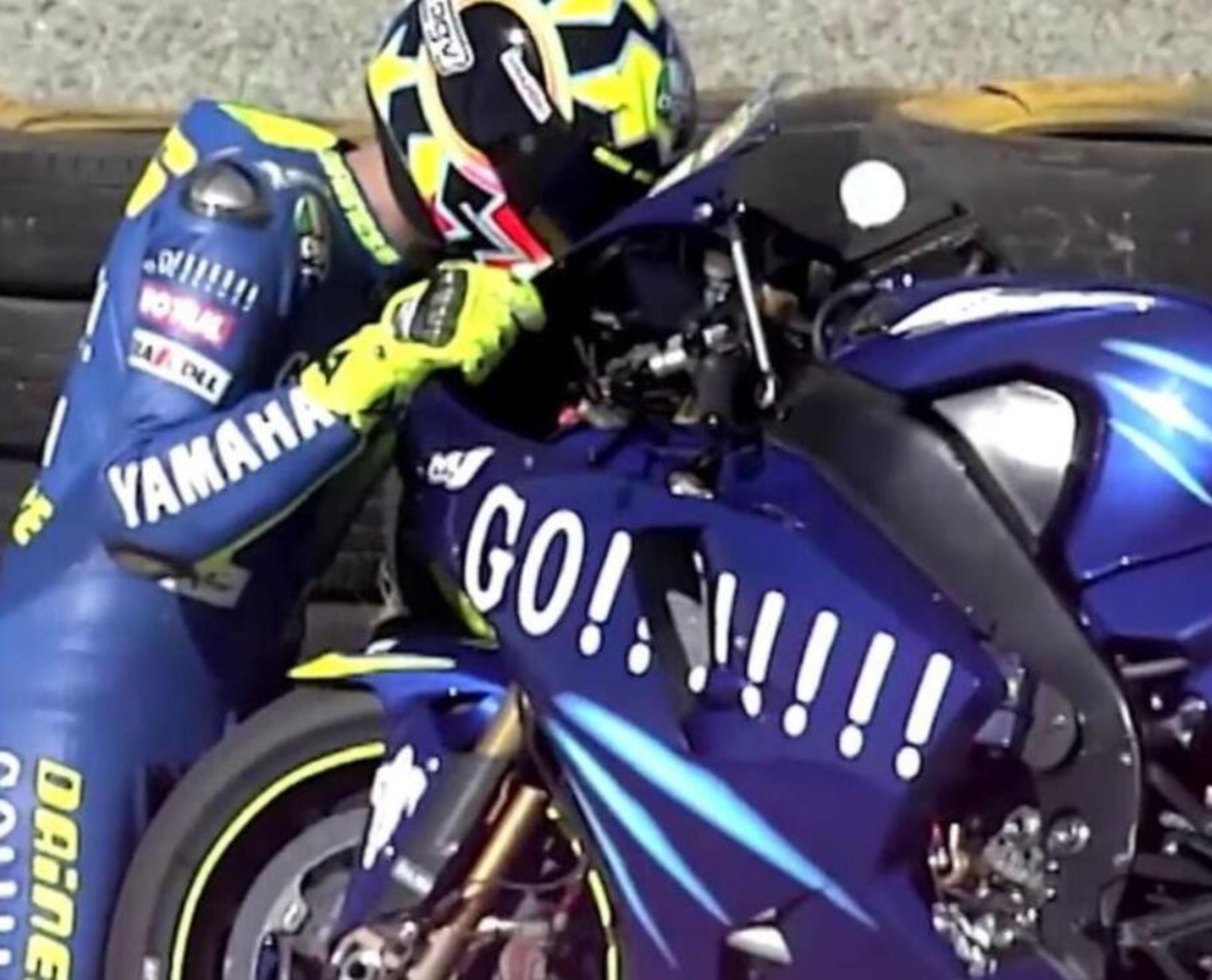 MotoGP. Valentino Rossi e la sua Yamaha M1: parole, immagini ed