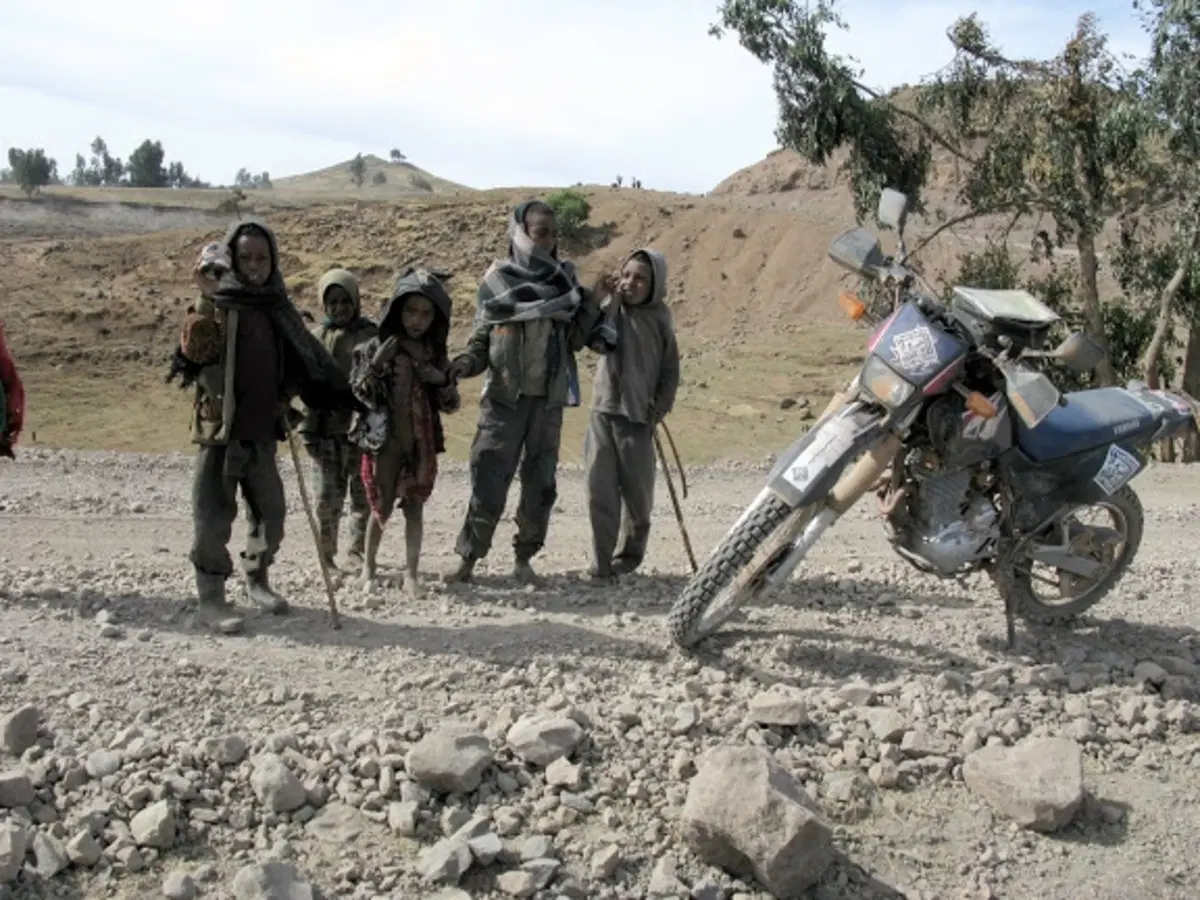 Viaggi in moto. Raid in Etiopia (51)