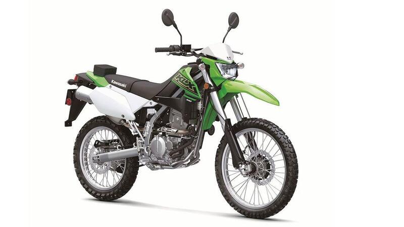 Kawasaki KLX300 e KLX300 SM m.y. 2021. Enduro stradale e supermotard