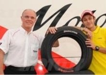 Valentino Rossi e Bridgestone insieme per lo sviluppo di pneumatici