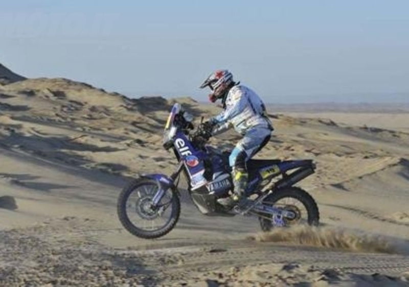 Dakar 2013. Tappa 5. Vince David Casteu (Yamaha)