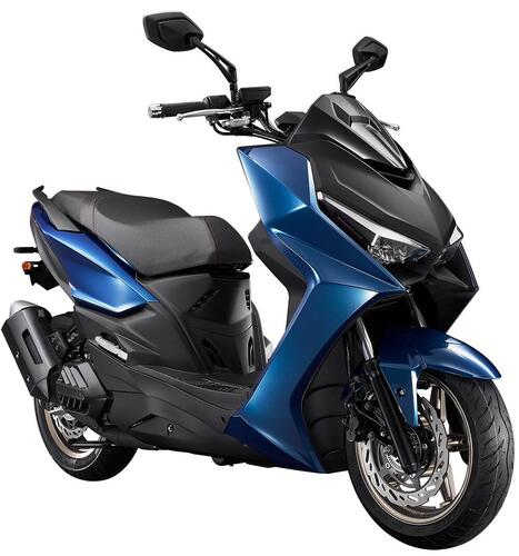 Kymco KRV 175 m.y. 2021. Il primo con il forcellone da moto (4)