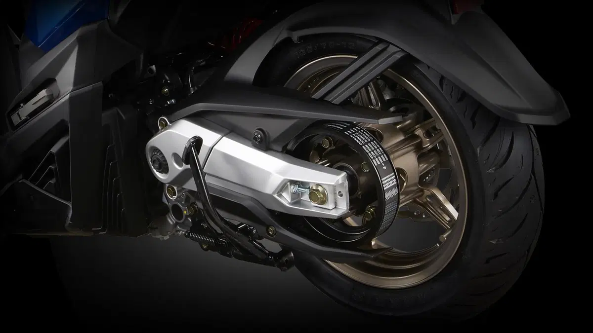 Kymco KRV 175 m.y. 2021. Il primo con il forcellone da moto (15)
