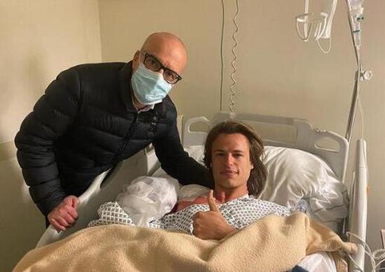 Nicolò Bulega operato alla spalla