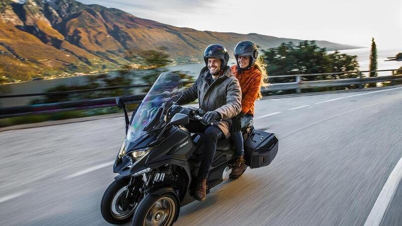 Kymco CV3: il maxi scooter a tre ruote arriver&agrave; nel 2021