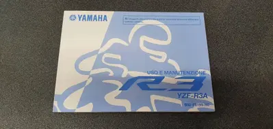 USO E MANUTENZIONE MANUALE YAMAHA PER YZF R3A / R3