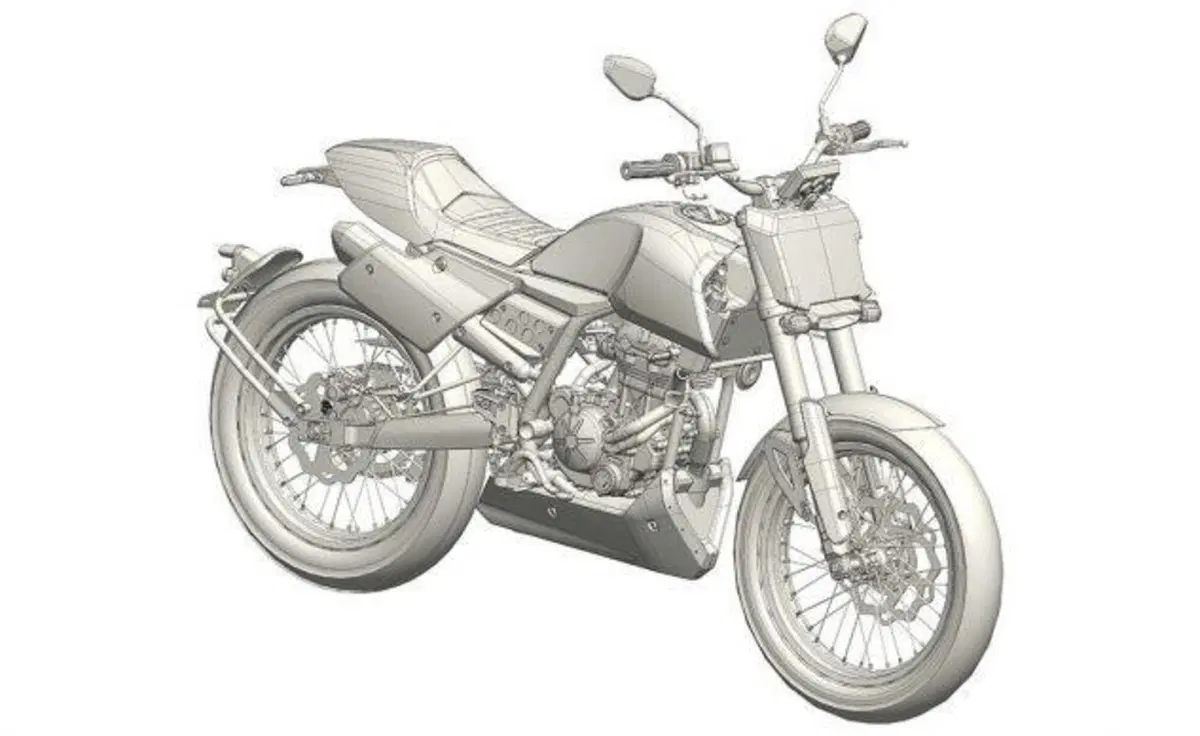 La Zongshen Piaggio Foshan che guarda al Flat Track svelata dai brevetti (3)