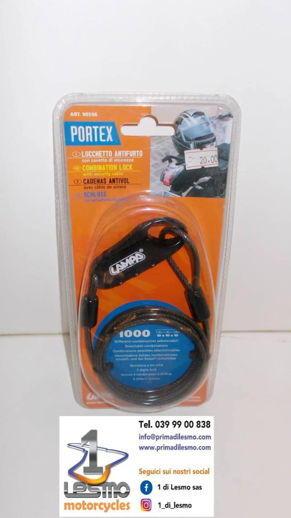 Lucchetto antifurto Lampa