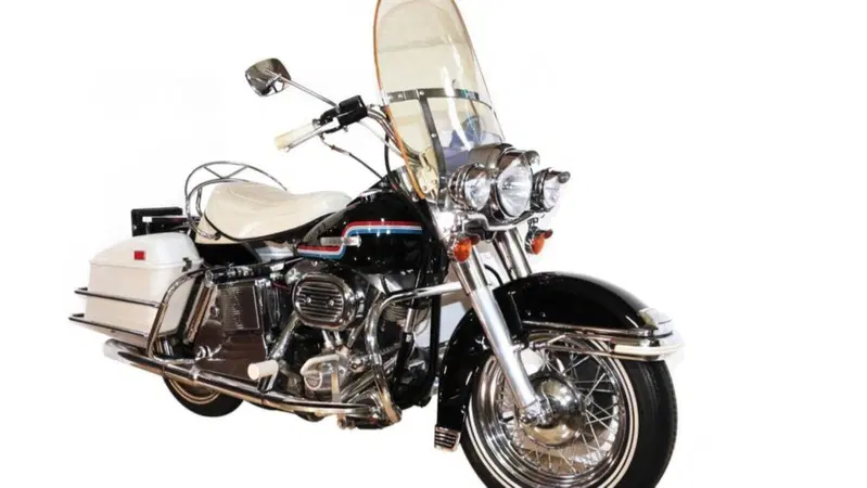 L'Harley-Davidson di Elvis Presley all'asta