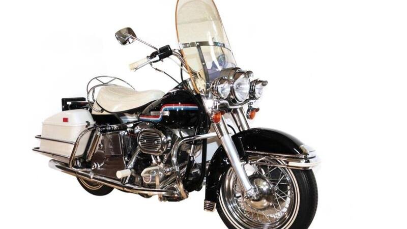 L&#039;Harley-Davidson di Elvis Presley all&#039;asta