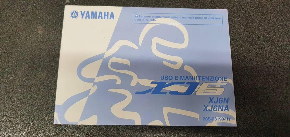 USO E MANUTENZIONE MANUALE YAMAHA PER XJ6