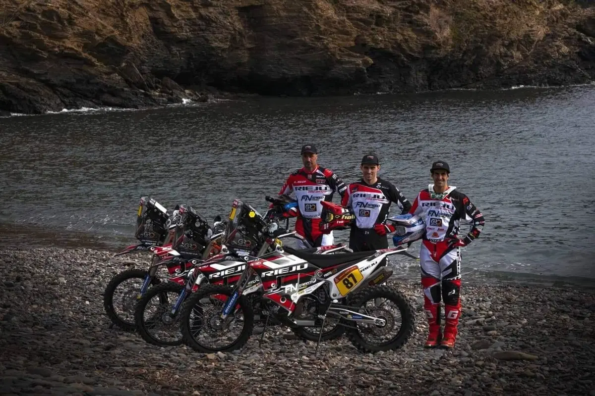 Rieju sarà protagonista alla Dakar con 3 piloti