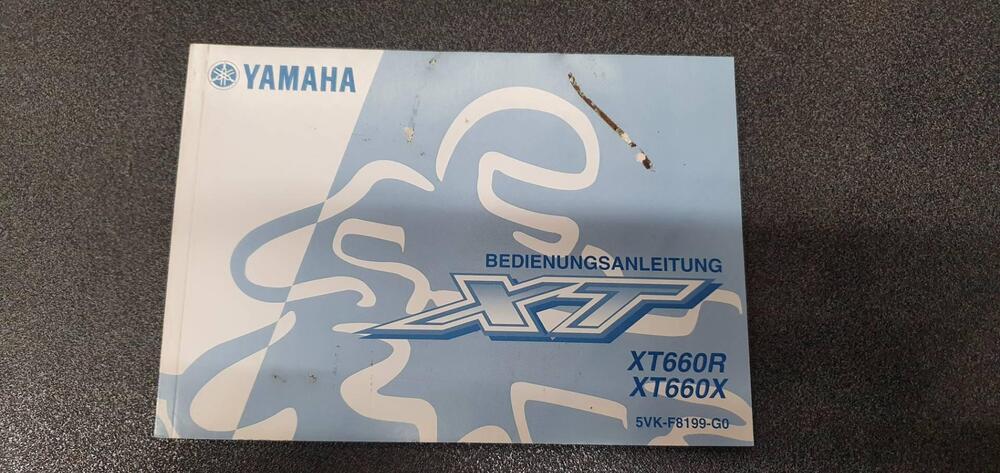 USO E MANUTEN MANUALE IN TEDESCO YAMAHA XT 660 R-X