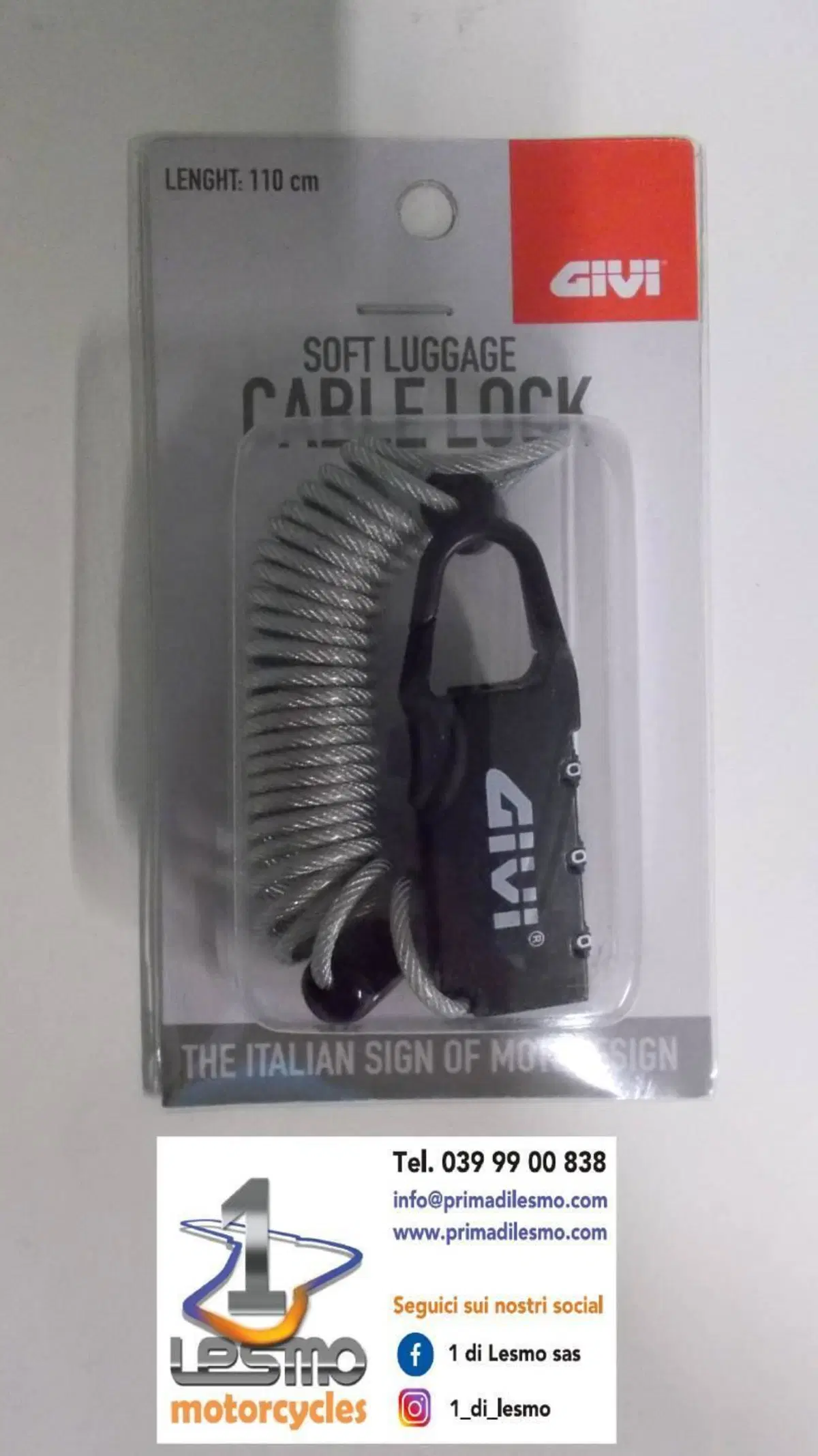Lucchetto per borse morbide Givi