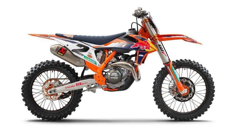 La nuova KTM 450 SX-F Factory Edition 2021