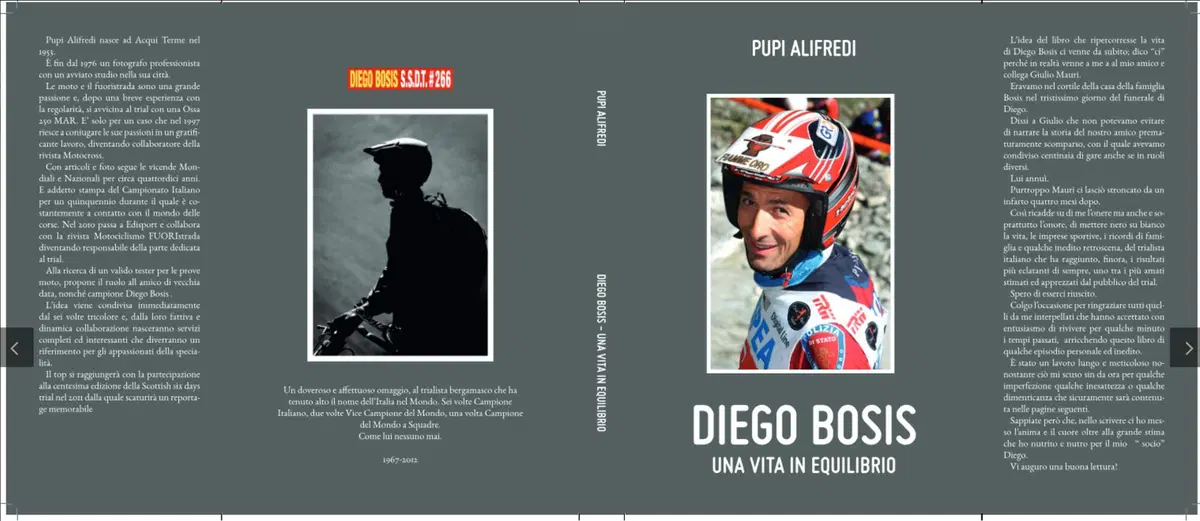 In vendita il libro 'Diego Bosis, una vita in equilibrio' (4)