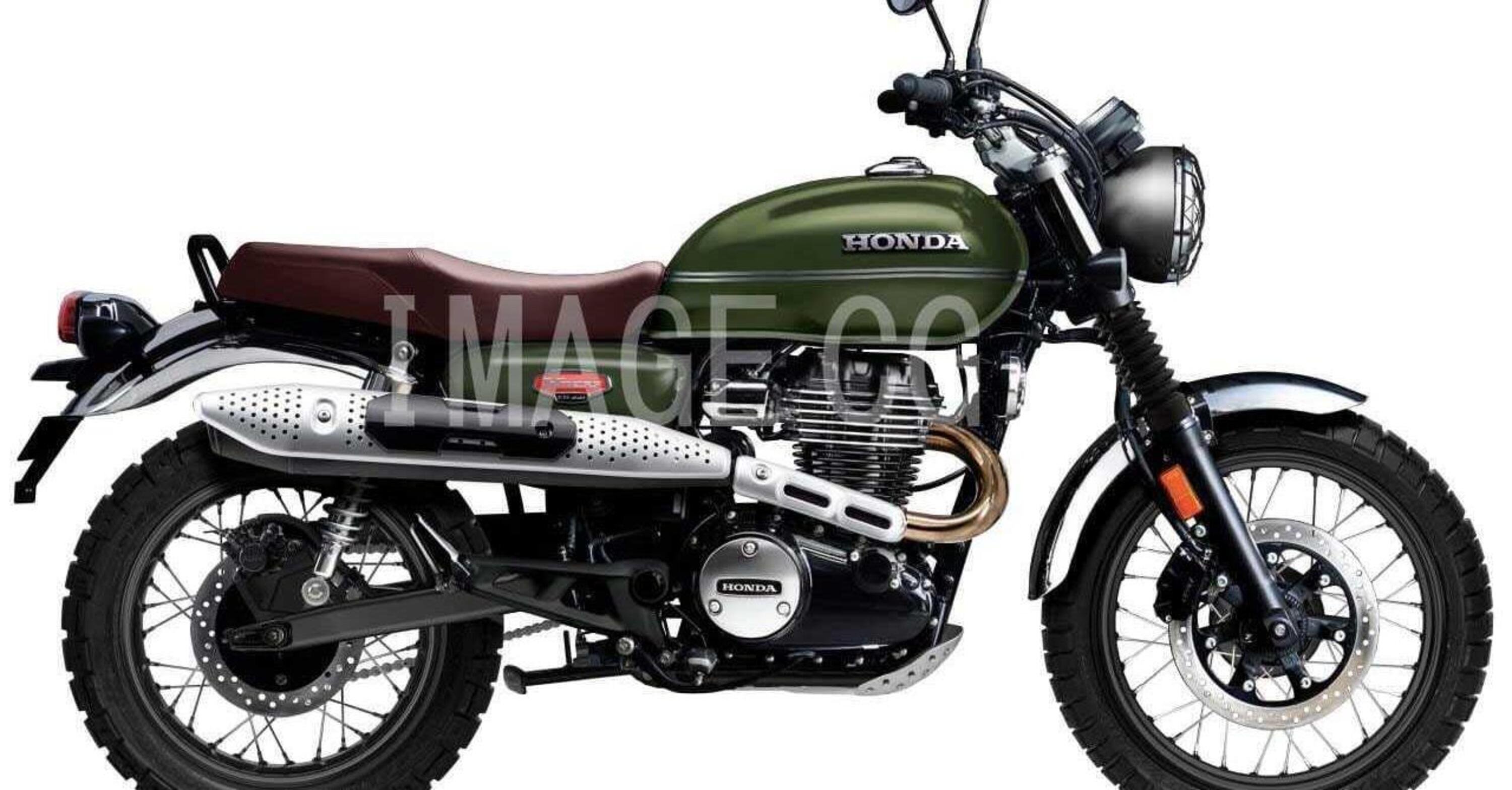 Honda CB 350 H&#039;ness: anche una versione scrambler?
