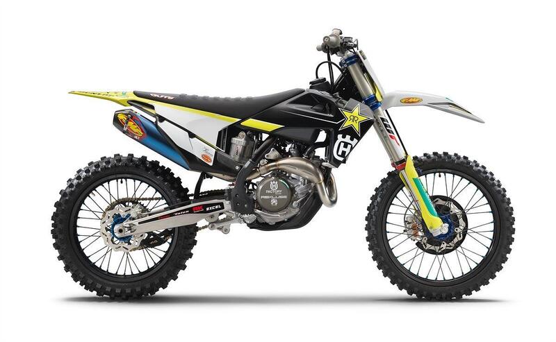 Arriva la Husqvarna FC 450 Rockstar Edition 2021