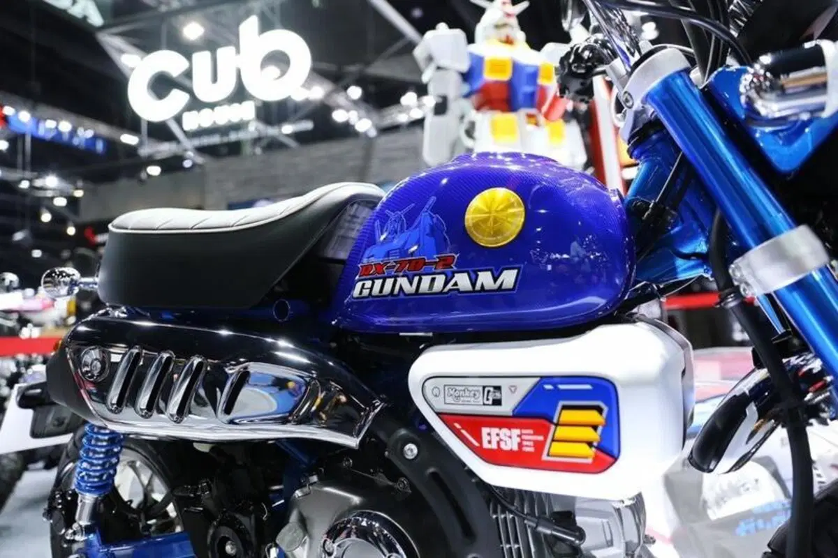 Honda ha presentato il "Monkey Gundam Limited Edition"