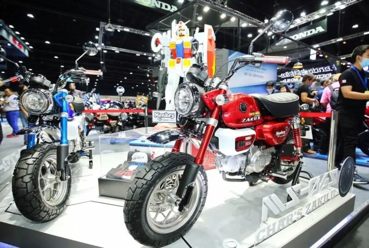 Honda ha presentato il 'Monkey Gundam Limited Edition' (3)