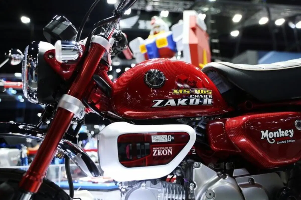 Honda ha presentato il 'Monkey Gundam Limited Edition' (5)