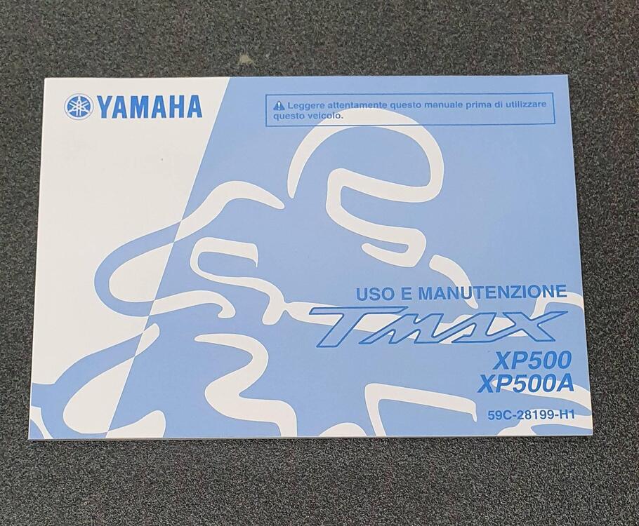 USO E MANUTENZIONE MANUALE YAMAHA TMAX 500