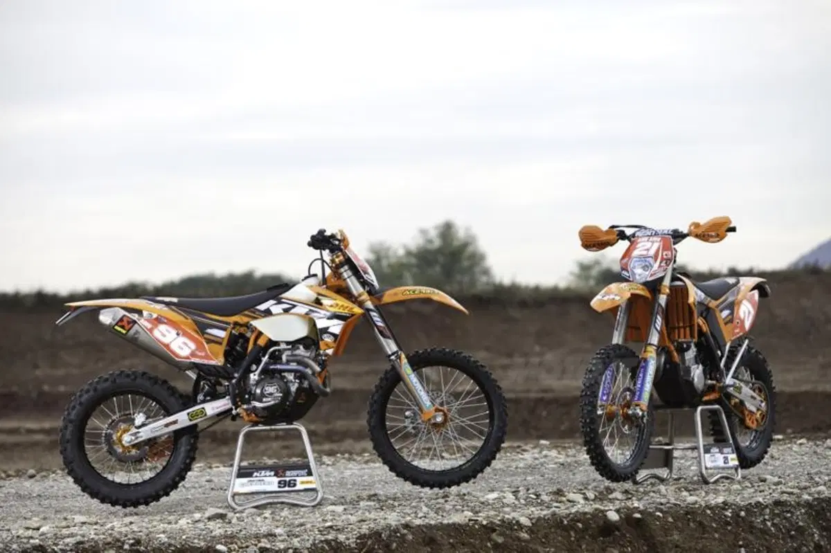 KTM EXC-F 350 Guerrero VS 450 Aubert Factory  (18)