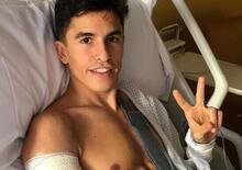 MotoGP. Marc Marquez su Instagram dopo l'intervento: “Grazie a tutti, ce la farò”