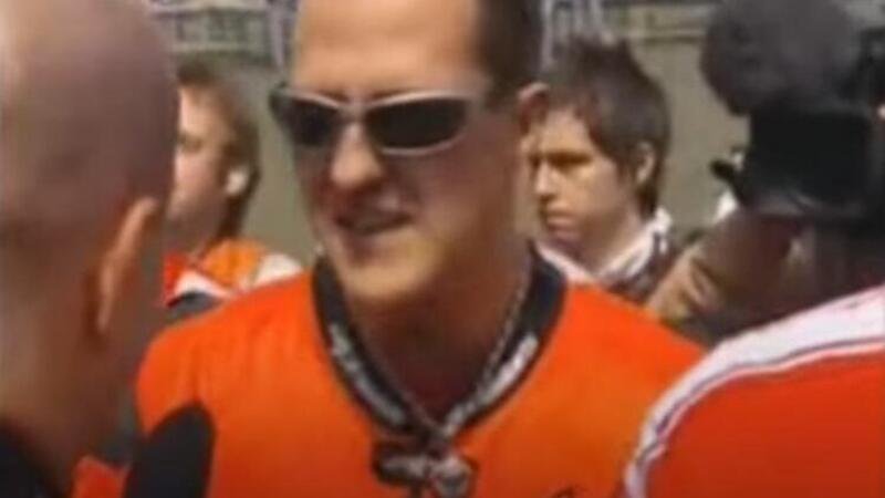 Quella volta di Michael Schumacher e Randy Mamola con la Desmosedici al Mugello... [VIDEO VIRALE]