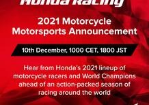 Honda HRC: la presentazione dei team in streaming