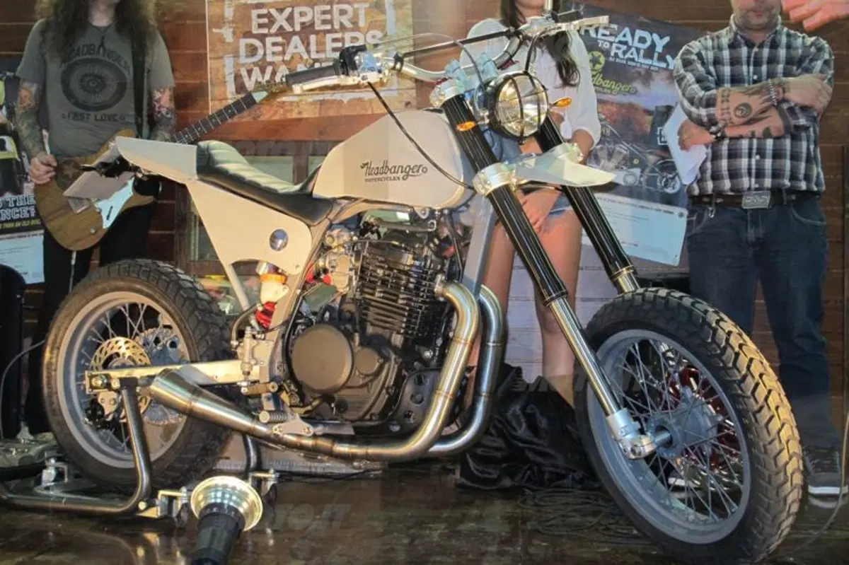 Headbanger Satèn a Motor Bike Expo 2013