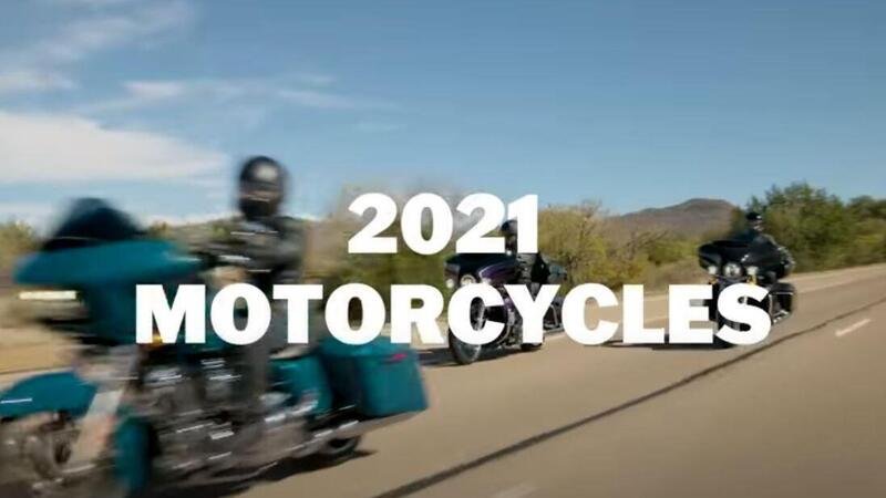 Harley-Davidson novit&agrave; 2021: il lancio nell&#039;evento virtuale H-D