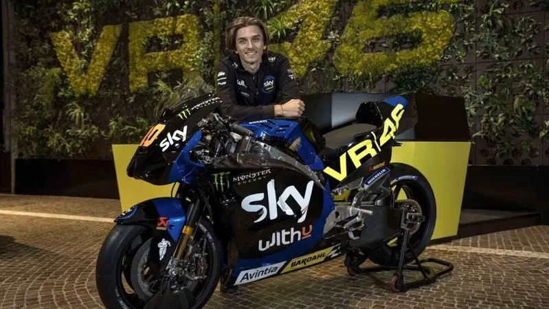 MotoGP, la livrea della Ducati Sky-VR46 di Luca Marini (e delle Kalex di Vietti e Bezzecchi)