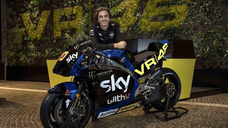 MotoGP, la livrea della Ducati Sky-VR46 di Luca Marini (e delle Kalex di Vietti e Bezzecchi)
