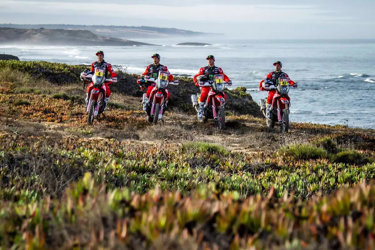 Dakar 2021. Monster Honda: presentato il fronte d’attacco (9)