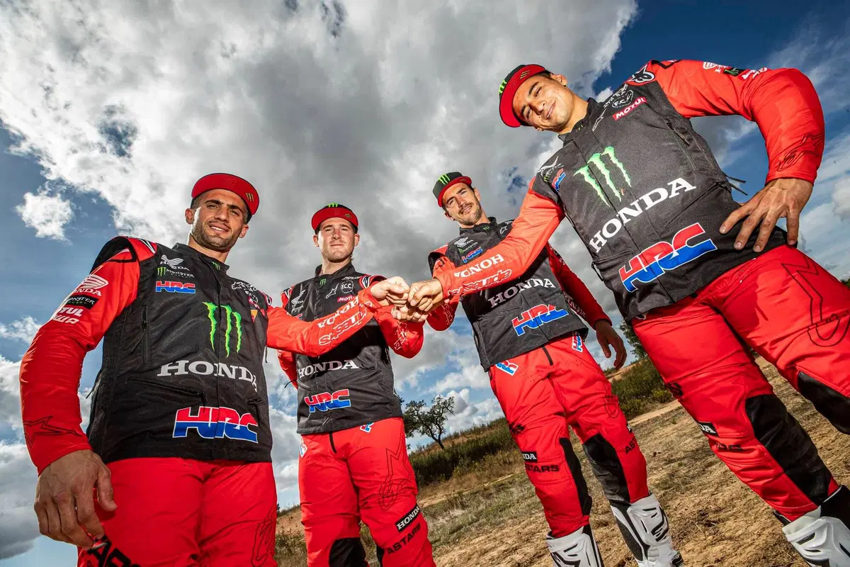 Dakar 2021. Monster Honda: presentato il fronte d’attacco (15)