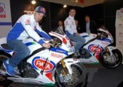 Presentato al Motor Bike Expo il Team Pata Honda SBK